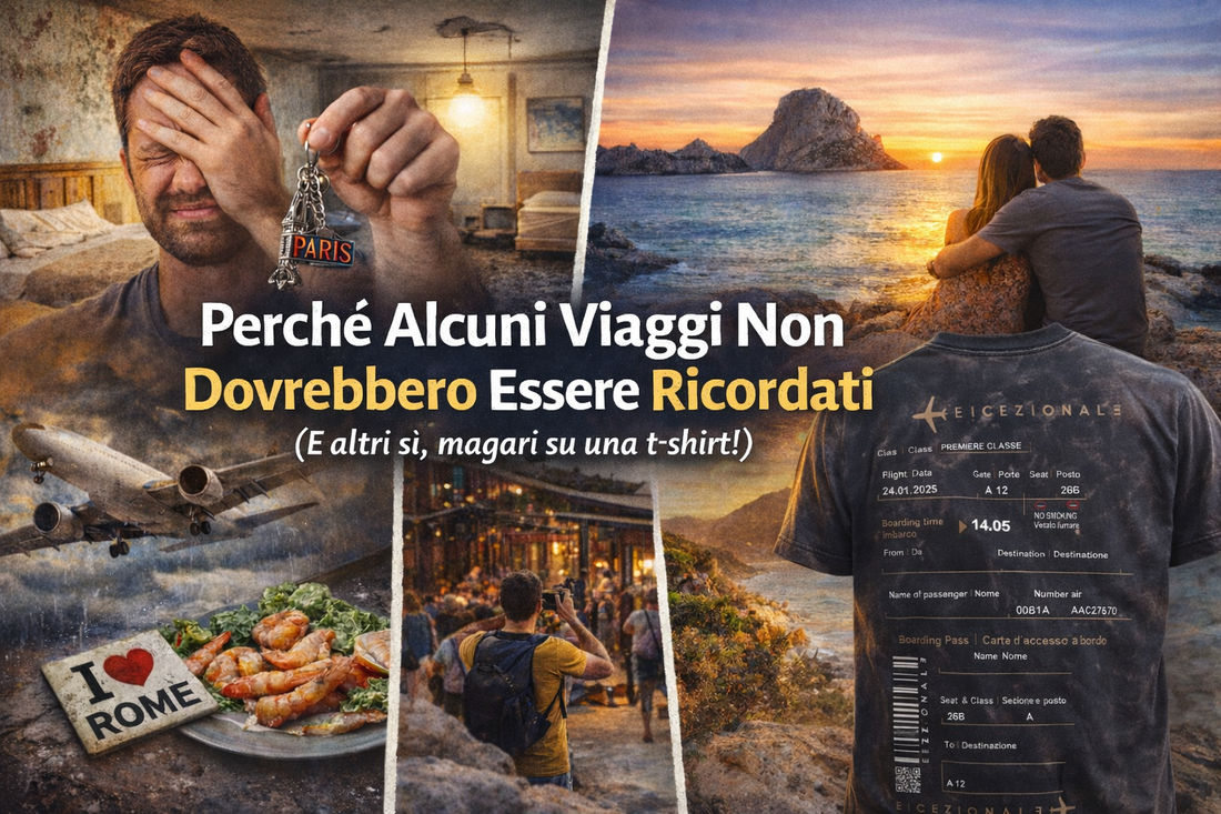 Perché alcuni viaggi non dovrebbero essere ricordati