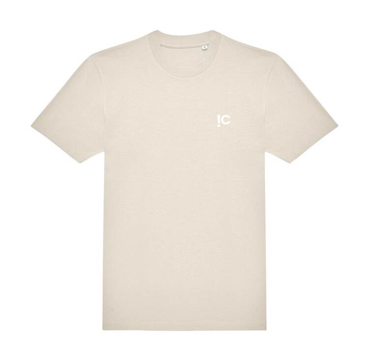 TravelTee Beige, vista fronte, render digitale
