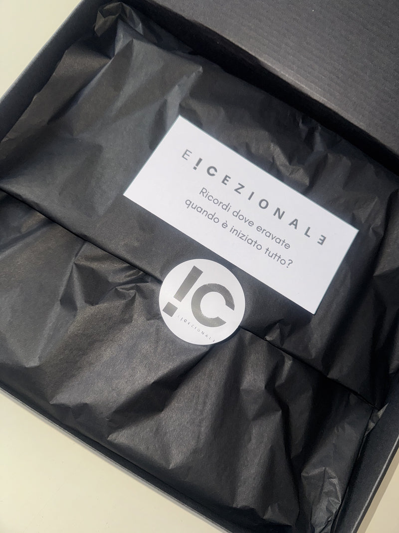 E!CEZIONALE — packaging